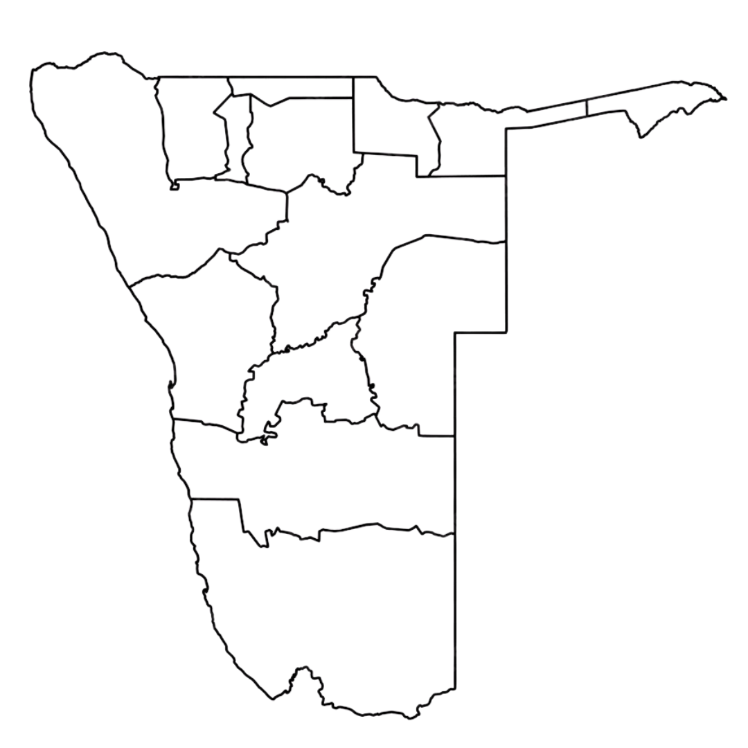 map of botswana syv travel 